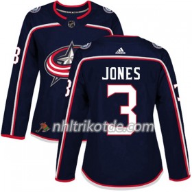 Columbus Blue Jackets Trikot Seth Jones 3 Adidas 2017-2018 Marineblau Authentic - Dame